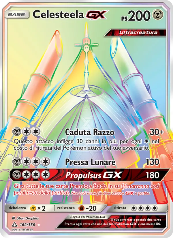 Celesteela GX, Ultraprisma No. 162