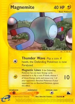 Magnemite, Skyridge No. 76 Normal