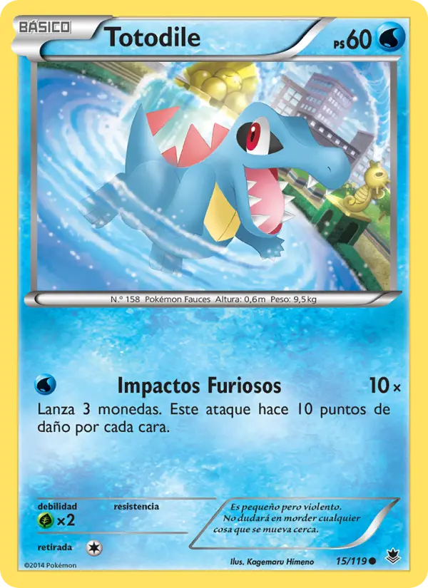Totodile, Fuerzas Fantasmales No. 15