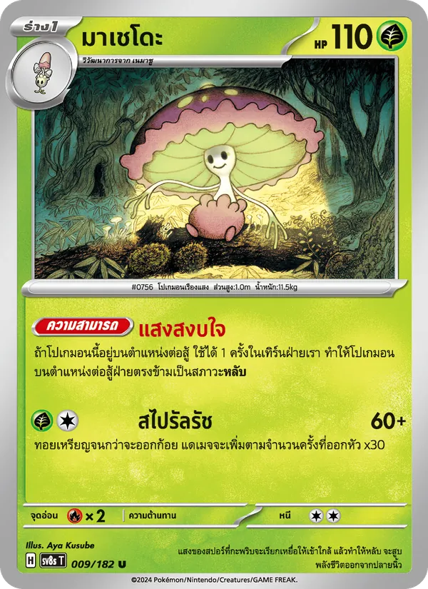 มาเชโดะ, สเตลลาร์สายฟ้าฟาด No. 009