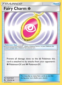 Fairy Charm Psychic, Lost Thunder No. 175 Normal