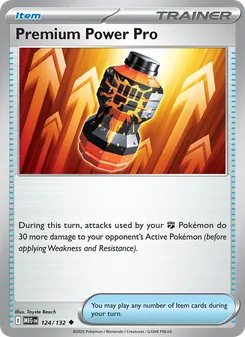 Premium Power Pro, Mega Evolution Nº 124 Normal
