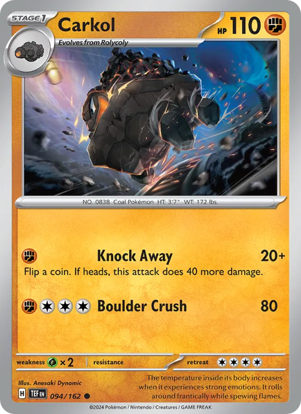 Carkol, Temporal Forces No. 094