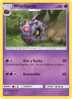 Whirlipede, Sombras Ardientes No. 57 Normal