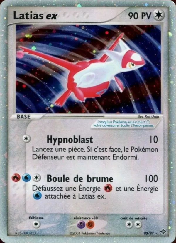 Latias ex, EX Dragon Nº 93