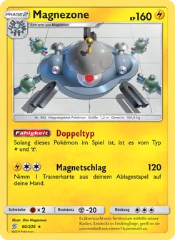 Magnezone, Bund der Gleichgesinnten No. 60 Normal