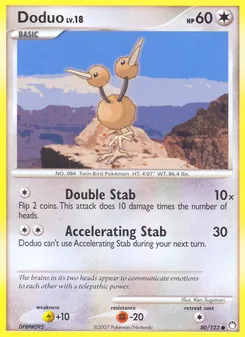 Doduo, Mysterious Treasures No. 80 Normal
