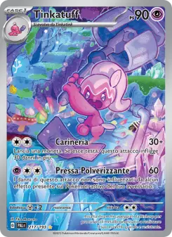 Tinkatuff, Evoluzioni a Paldea Nº 217 Holo