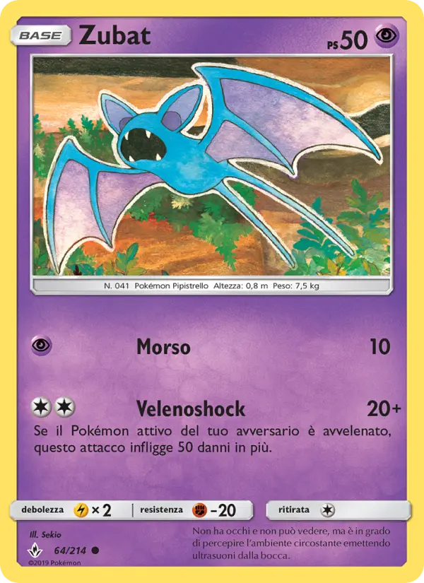 Zubat, Legami Inossidabili Nº 64