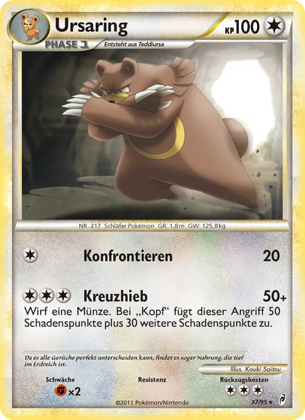 Ursaring, Ruf der Legenden No. 37