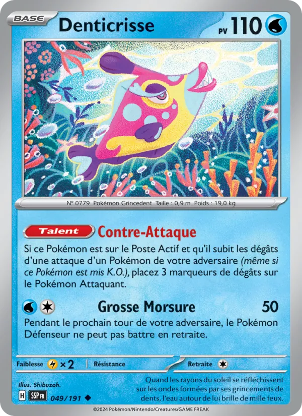 Denticrisse, Étincelles Déferlantes No. 049