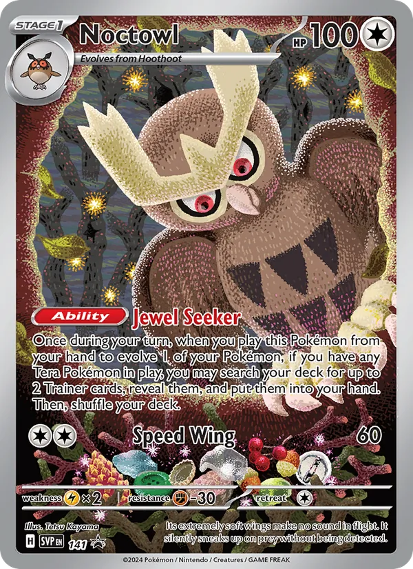 Noctowl, SVP Black Star Promos No. 141