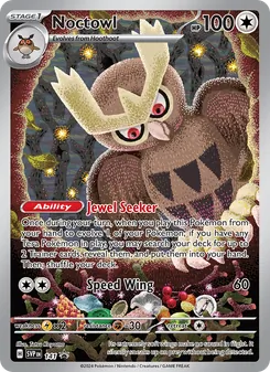 Noctowl, SVP Black Star Promos No. 141 Holo
