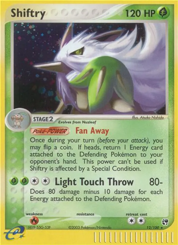 Shiftry, Sandstorm Nº 12