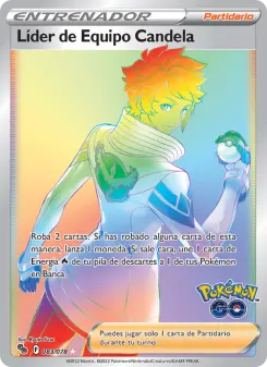 Líder de Equipo Candela, Pokémon GO No. 083 Holo