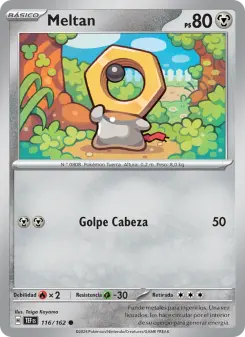 Meltan, Fuerzas Temporales Nº 116 Normal