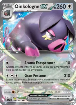 Oinkologne-ex, Scarlatto e Violetto Nº 158 Holo