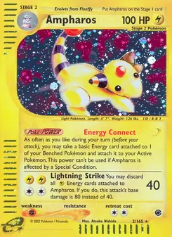 Ampharos, Expedition Base Set No. 2