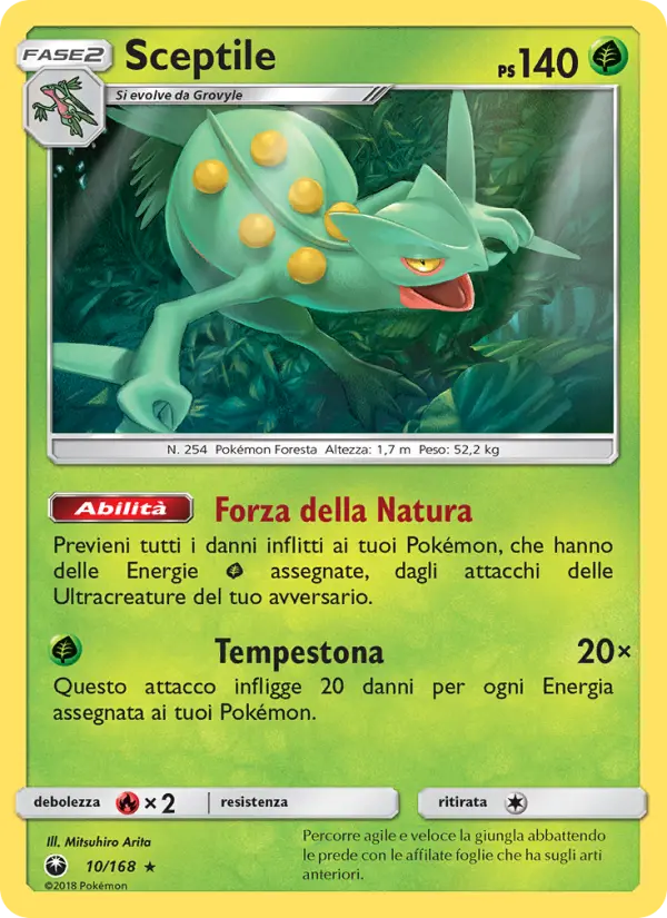 Sceptile, Tempesta Astrale No. 10