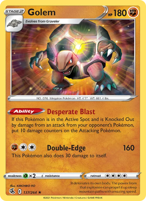Golem, Fusion Strike No. 137