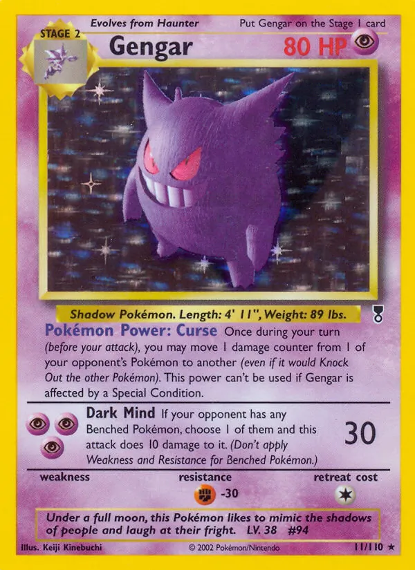 Gengar, Legendary Collection No. 11