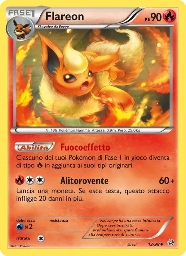 Flareon, Antiche Origini No. 13