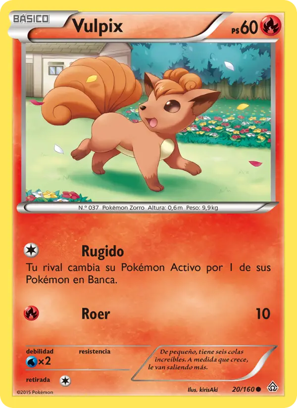 Vulpix, Duelos Primigenios No. 20