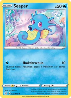 Seeper, Verlorener Ursprung Nº 035 Normal