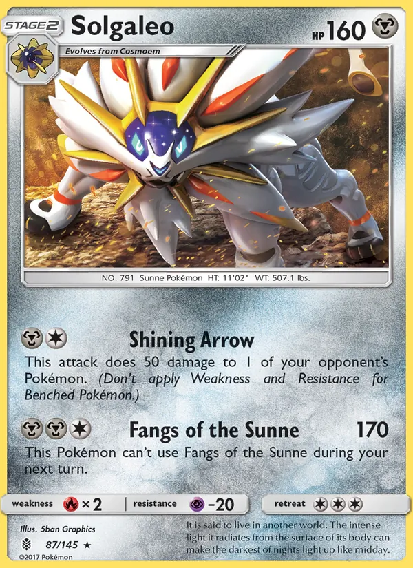 Solgaleo, Guardians Rising No. 87
