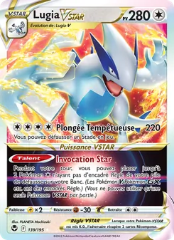 Lugia VSTAR, Tempête Argentée No. 139 Holo