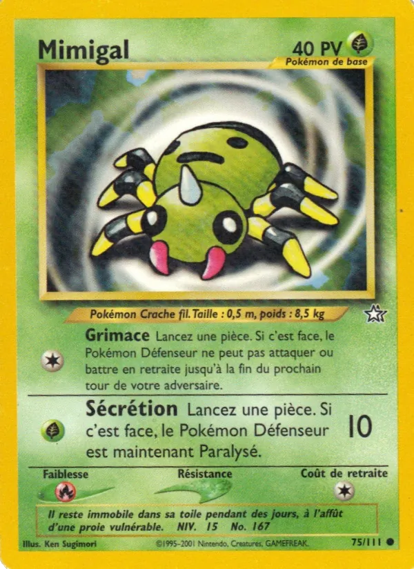 Mimigal, Neo Genesis No. 75