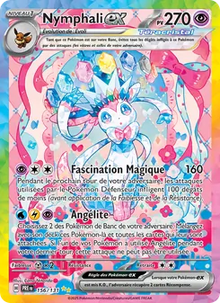 Nymphali-ex, Évolutions Prismatiques Nº 156 Holo