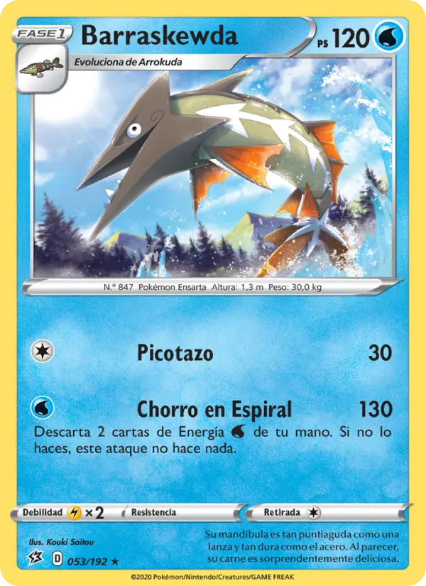 Barraskewda, Choque Rebelde Nº 53