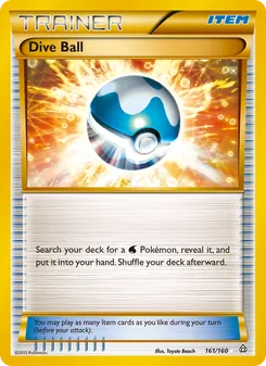 Dive Ball, Primal Clash Nº 161 Normal