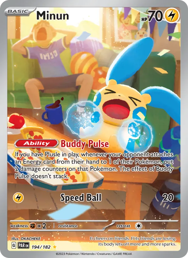 Minun, Paradox Rift Nº 194