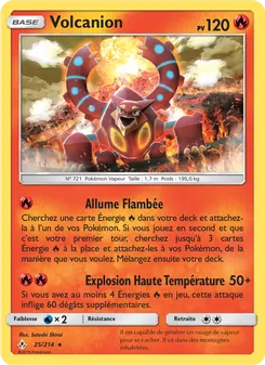 Volcanion, Alliance Infaillible No. 25 Normal