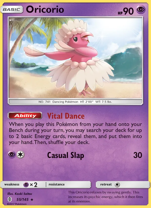 Oricorio, Guardians Rising No. 55
