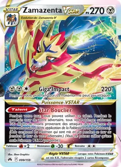 Zamazenta VSTAR, Zénith Suprême Nº 099 Holo