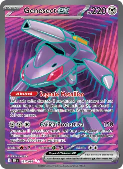 Genesect-ex, Luce Nera No. 161 Holo