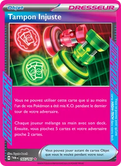 Tampon Injuste, Mascarade Crépusculaire Nº 165 Holo