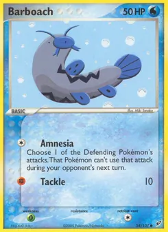 Barboach, Deoxys Nº 54 Normal