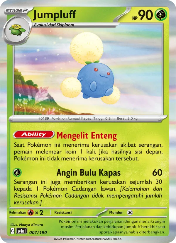 Jumpluff, Harta Berkilau ex No. 007