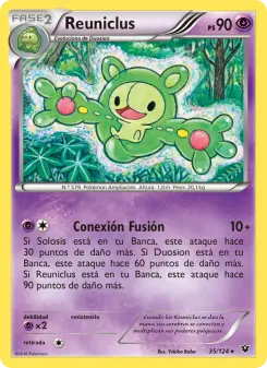 Reuniclus, Destinos Enfrentados Nº 35 Normal