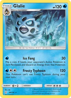 Glalie, Cosmic Eclipse No. 48 Normal