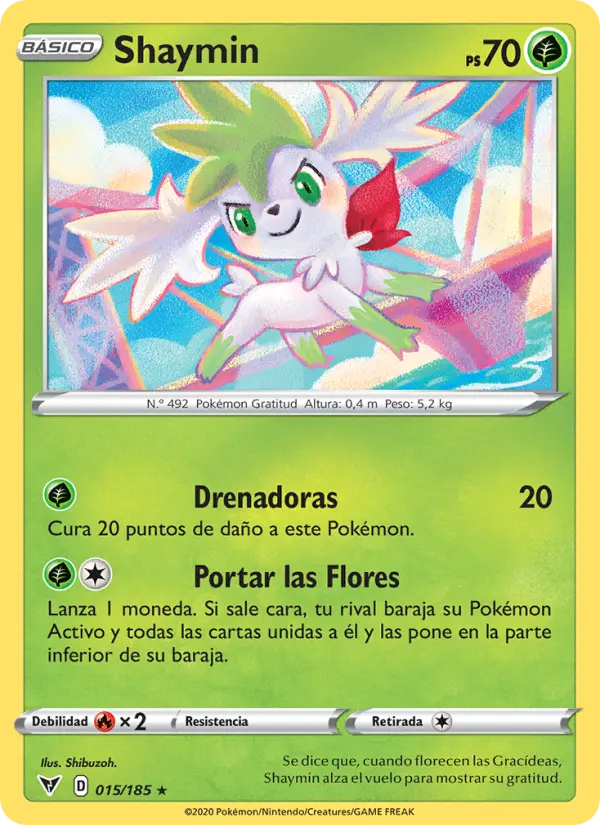 Shaymin, Voltaje Vívido Nº 15