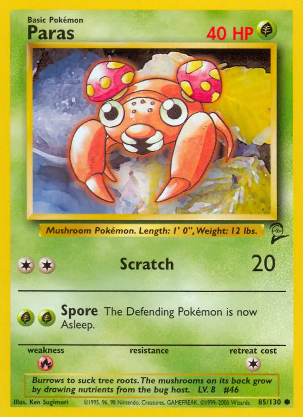 Paras, Base Set 2 No. 85