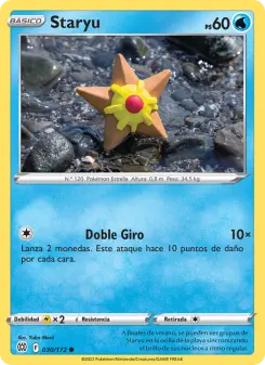 Staryu, Astros Brillantes No. 030 Normal