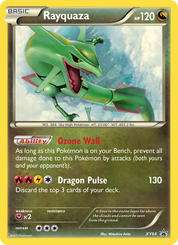 Rayquaza, XY Black Star Promos No. XY64
