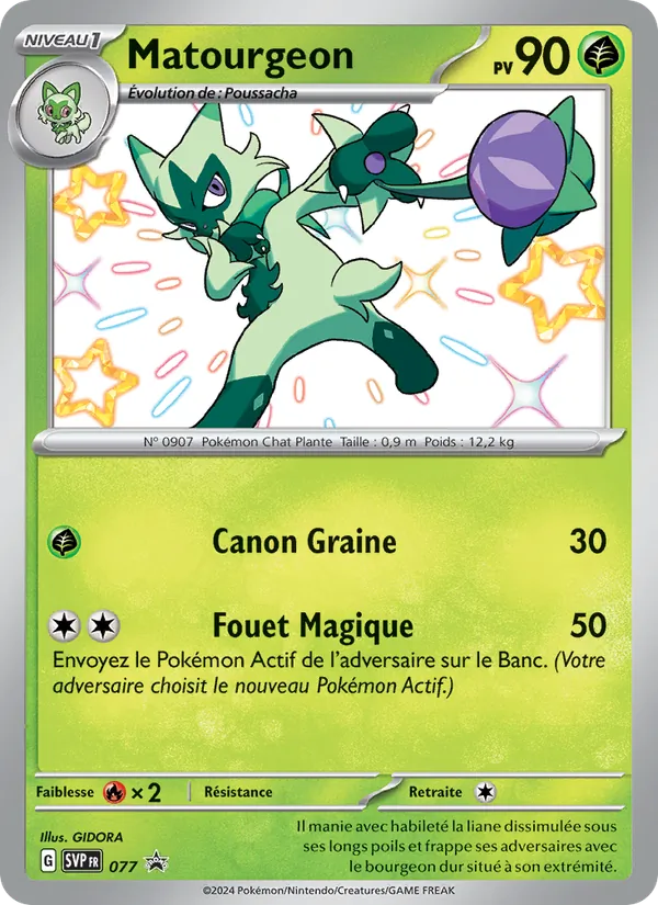 Matourgeon, SVP Black Star Promos No. 077