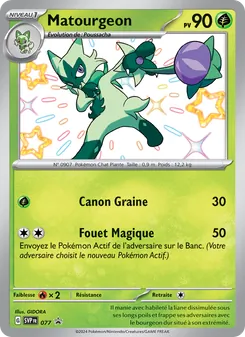 Matourgeon, SVP Black Star Promos Nº 077 Holo